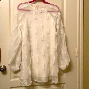 NWOT Hidden Label long sleeve cloud dress